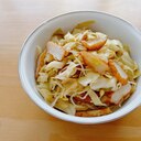 豆もやしとさつま揚げの和え物